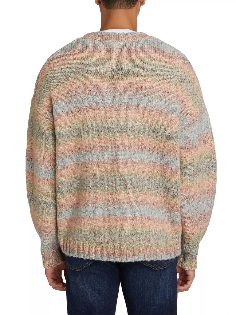 FRAME Brushed Tweed Sweater 5