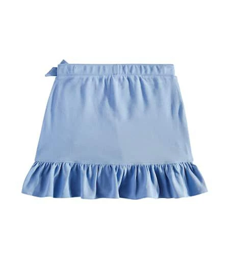 Ralph Lauren Bow-detail ruffled cotton skirt 4