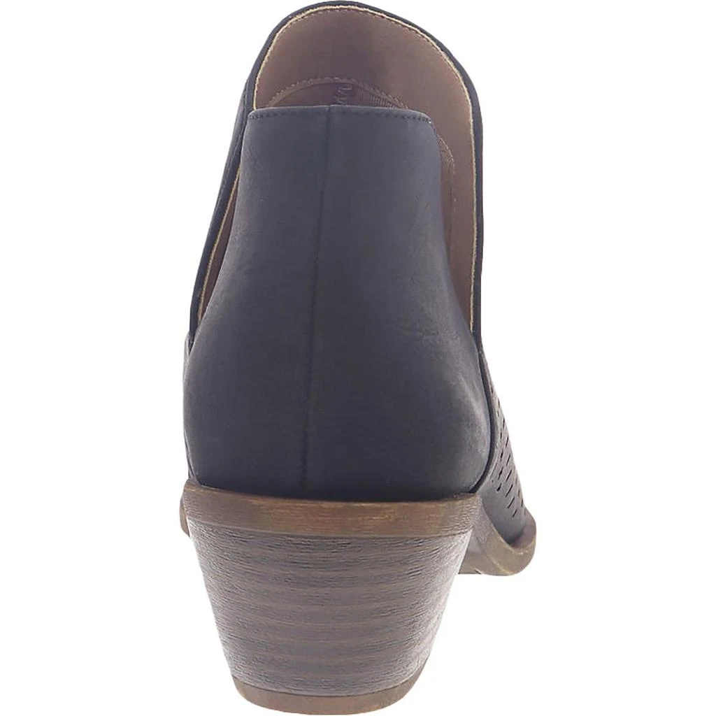 LifeStride Payton Womens Faux Leather Ankle Chelsea Boots 2