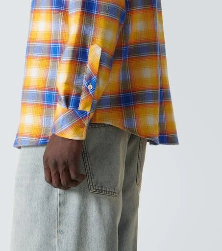 God's True Cashmere Tartan cashmere shirt 6