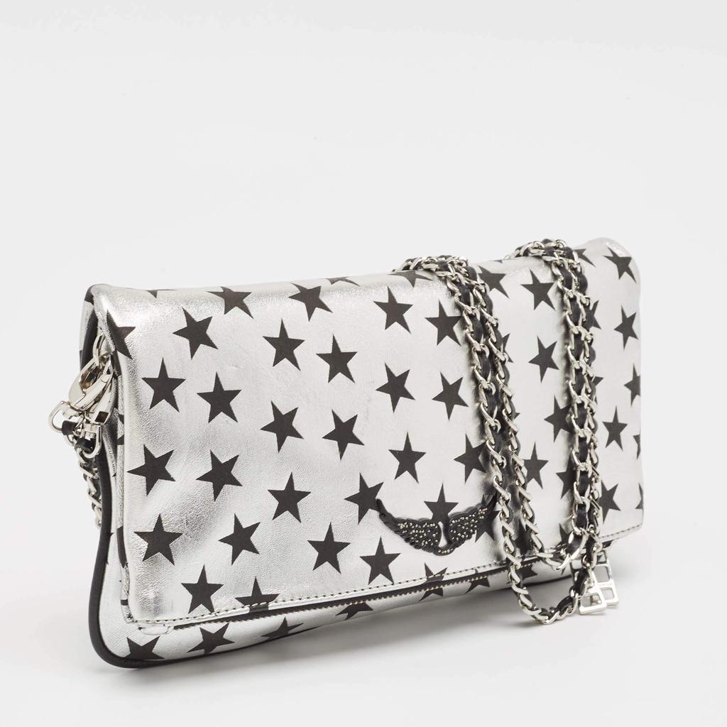 ZADIG & VOLTAIRE Zadig & Voltaire Silver/Black Leather