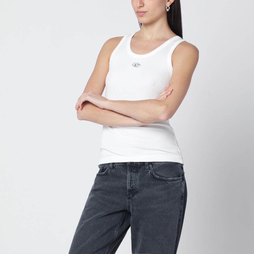 Alo Ribbed Prosper Tank - White - Lingerie - Compare Prices from 4