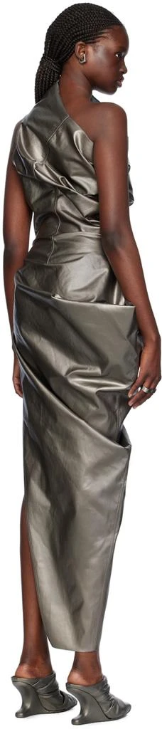 Rick Owens Gunmetal Walrus Maxi Dress 3
