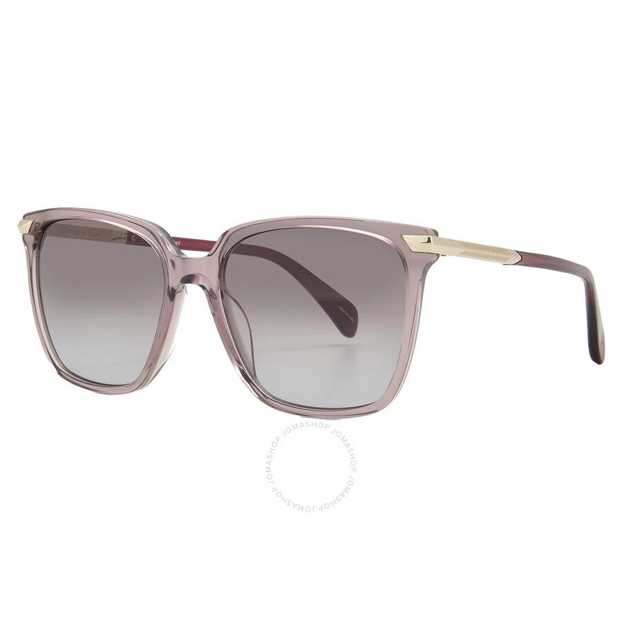 Rag & Bone Rag & Bone Brown Grey Sport Ladies Sunglasses RNB1066/S 0KB7/81 55 2