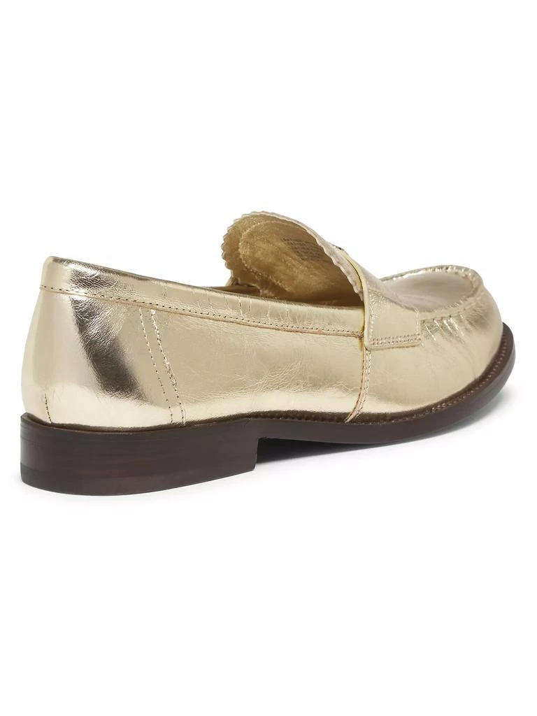 Tory Burch Classic Metallic Leather Loafers 3