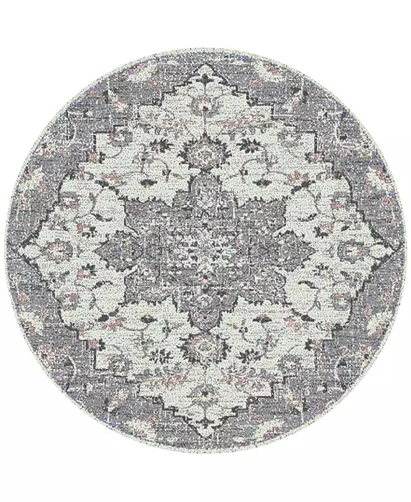 Amer Rugs Montana Herris 7'6" x 7'6" Round Area Rug