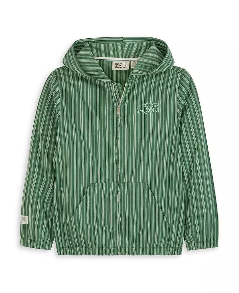 Scotch & Soda Big Boys Novelty Front Zip Jacket 4