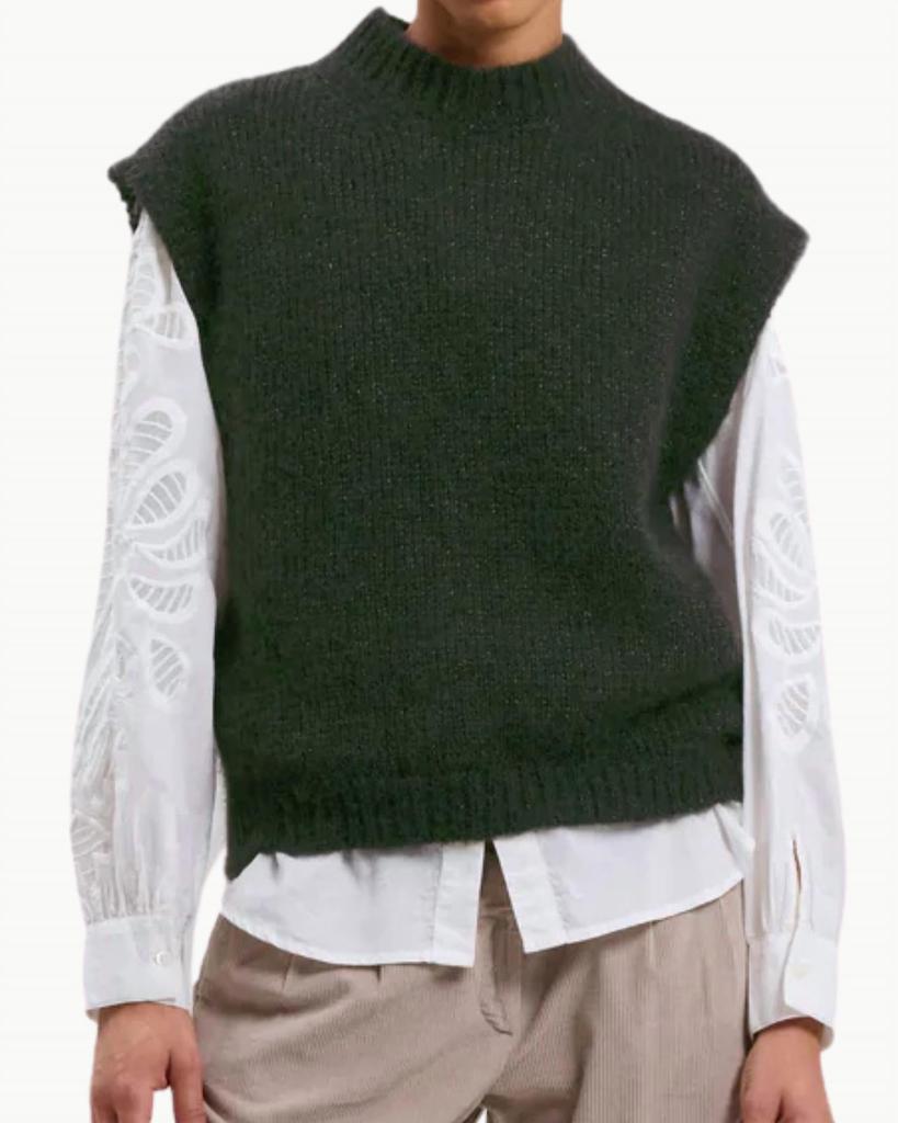 Hartford Hartford - MAORI WOMAN KNIT PULLOVER SWEATER