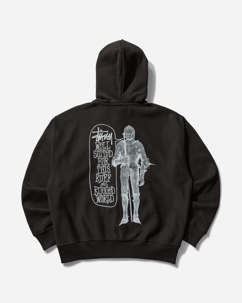 STUSSY Men's Well Suited Zip Hoodie Black