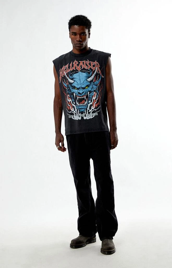 PacSun Hellraiser Vintage Cutoff T-Shirt 4
