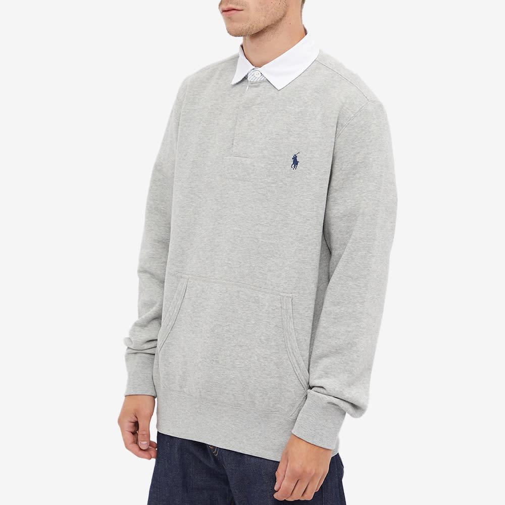 Striped Cotton Rugby Sweater