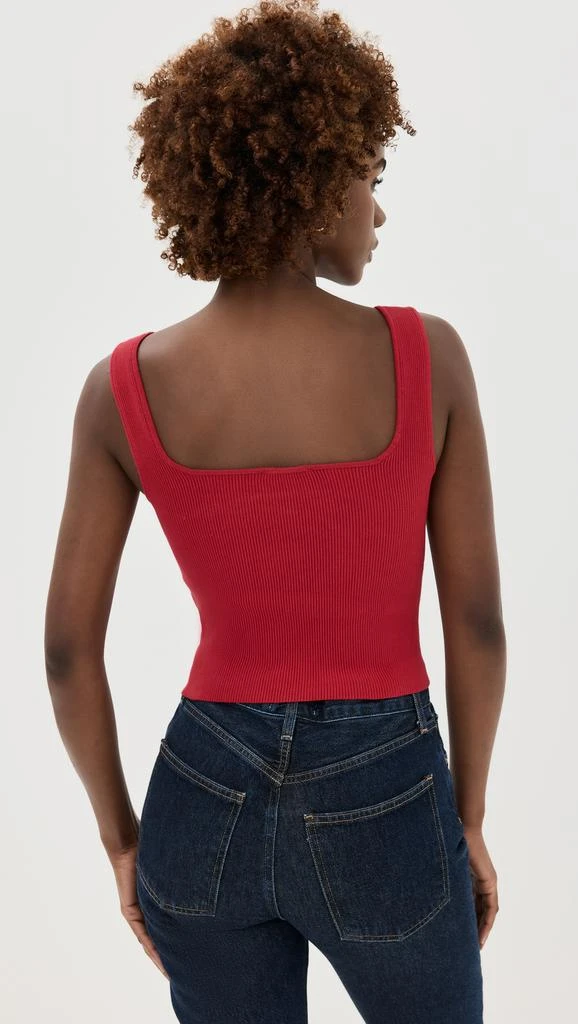 Reformation Julia Ribbed Sweater Tank 2