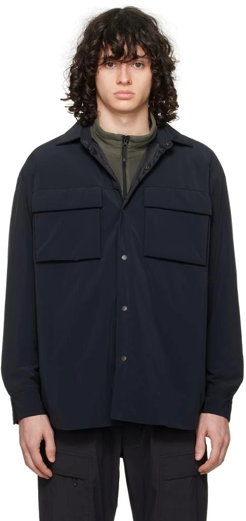 DESCENTE Black Padded Shirt 1