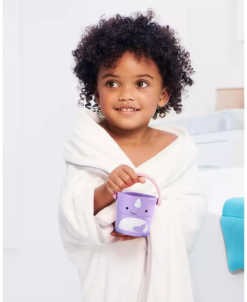 Skip Hop Zoo Stack and Pour Buckets Toy 4