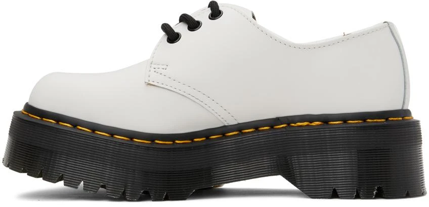 Dr. Martens White 1461 Quad Derbys 3