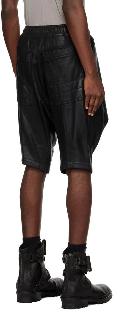 Julius Black Over Crotch Shorts 3