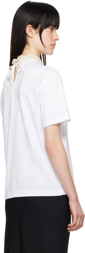 Carven White Pearl T-shirt 3