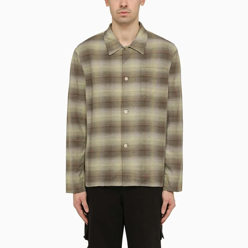 Our Legacy Linen and cotton cross-weave Box shirt 1