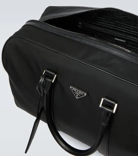 Prada Re-Nylon and Saffiano leather duffel bag 4