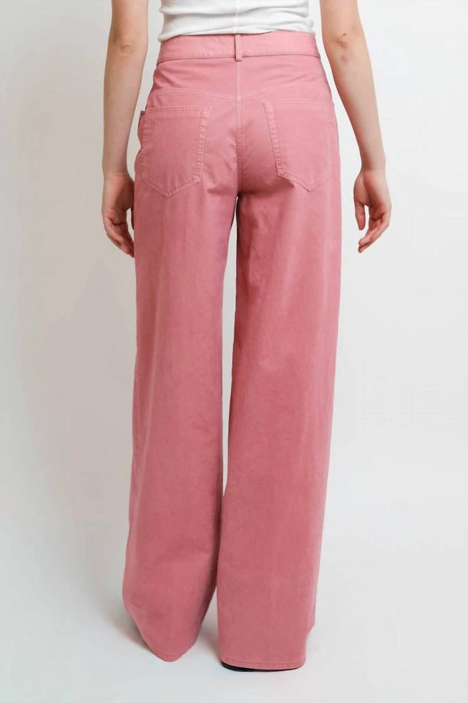 FORTE_FORTE Forte Forte - Flocked Cotton Pants 3