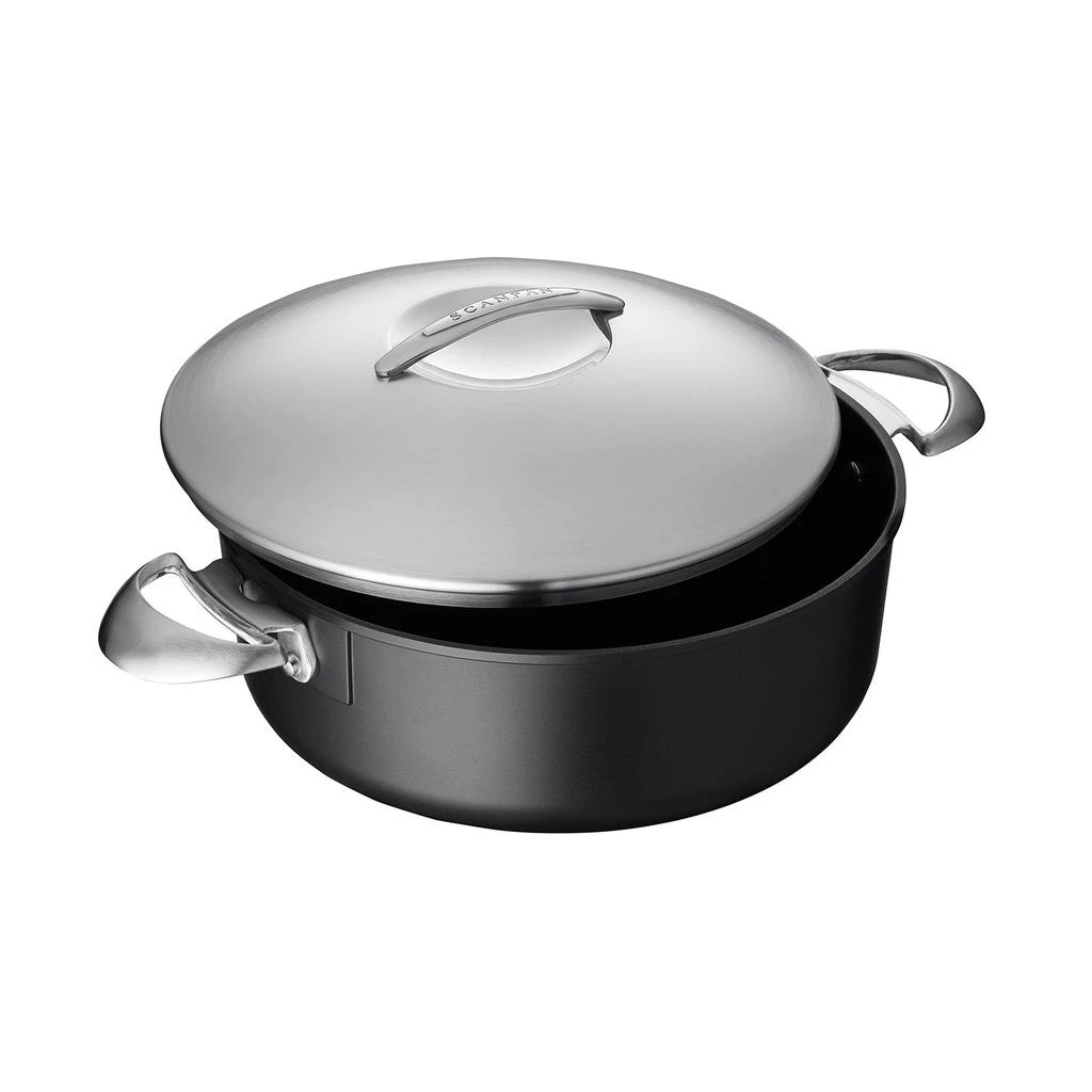 Scanpan Professional 4.5 Quart Low Sauce Pot, 10.25 Inch 2