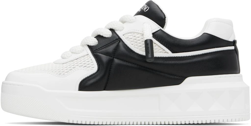 Valentino Black
White One Stud XL Nappa Leather Sneakers 3