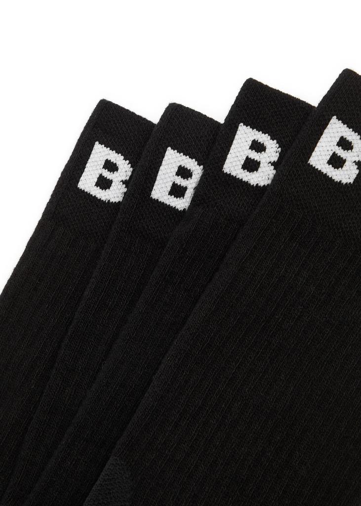 Hugo Boss Sport logo cotton-blend socks - set of two