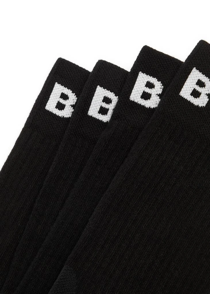 Hugo Boss Sport logo cotton-blend socks - set of two 2