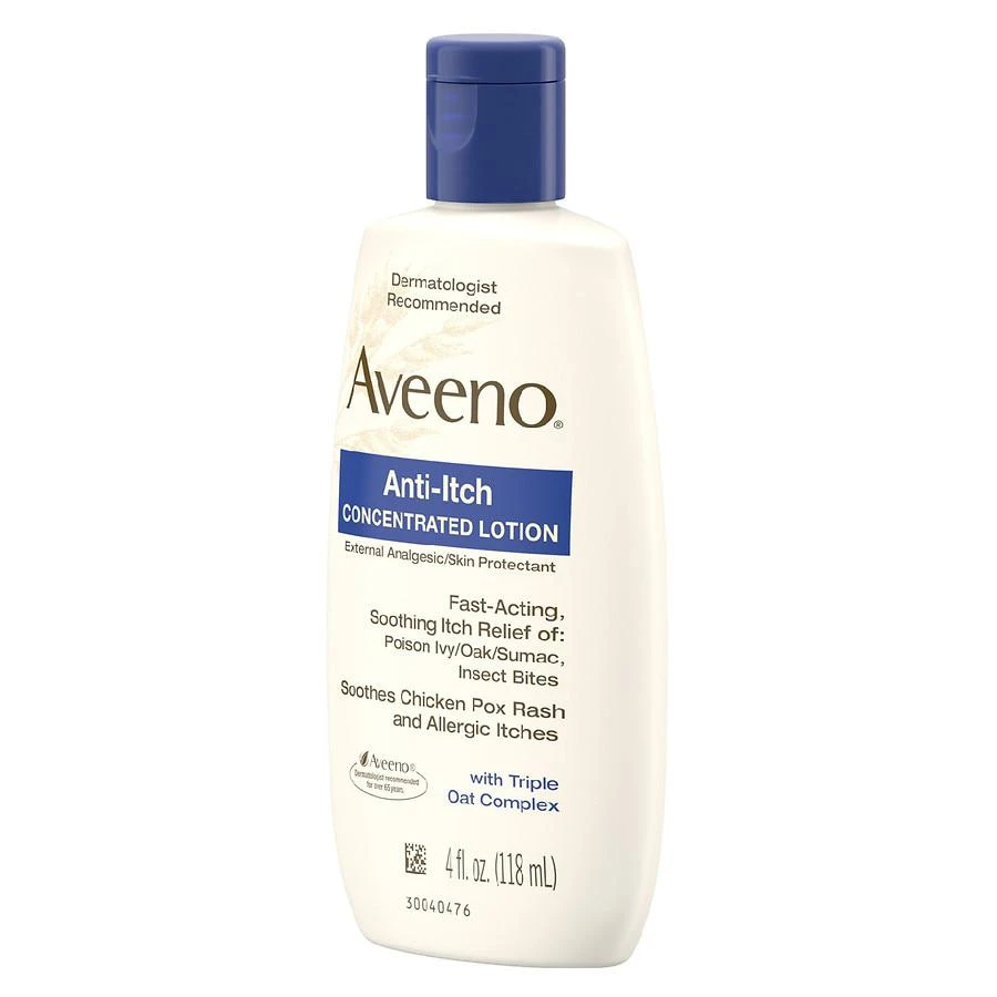 Aveeno Anti-Itch Concentrated Lotion With Calamine And Triple Oat Complex Fragrance-Free 4