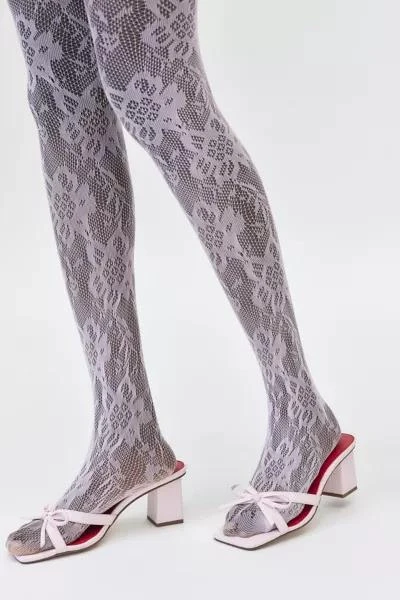 Urban Outfitters Ella Sheer Lace Tights 2
