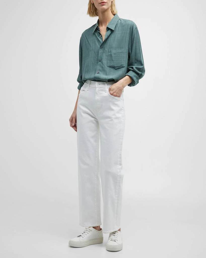 MOTHER The Rambler Zip Ankle Jeans 2