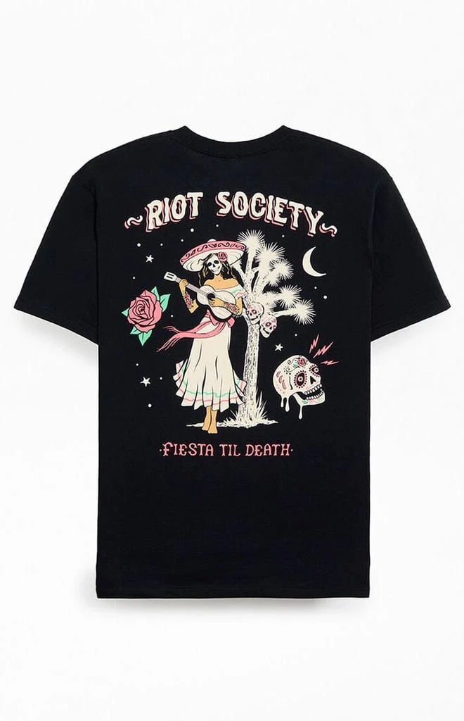Riot Society Fiesta Till Death T-Shirt 1