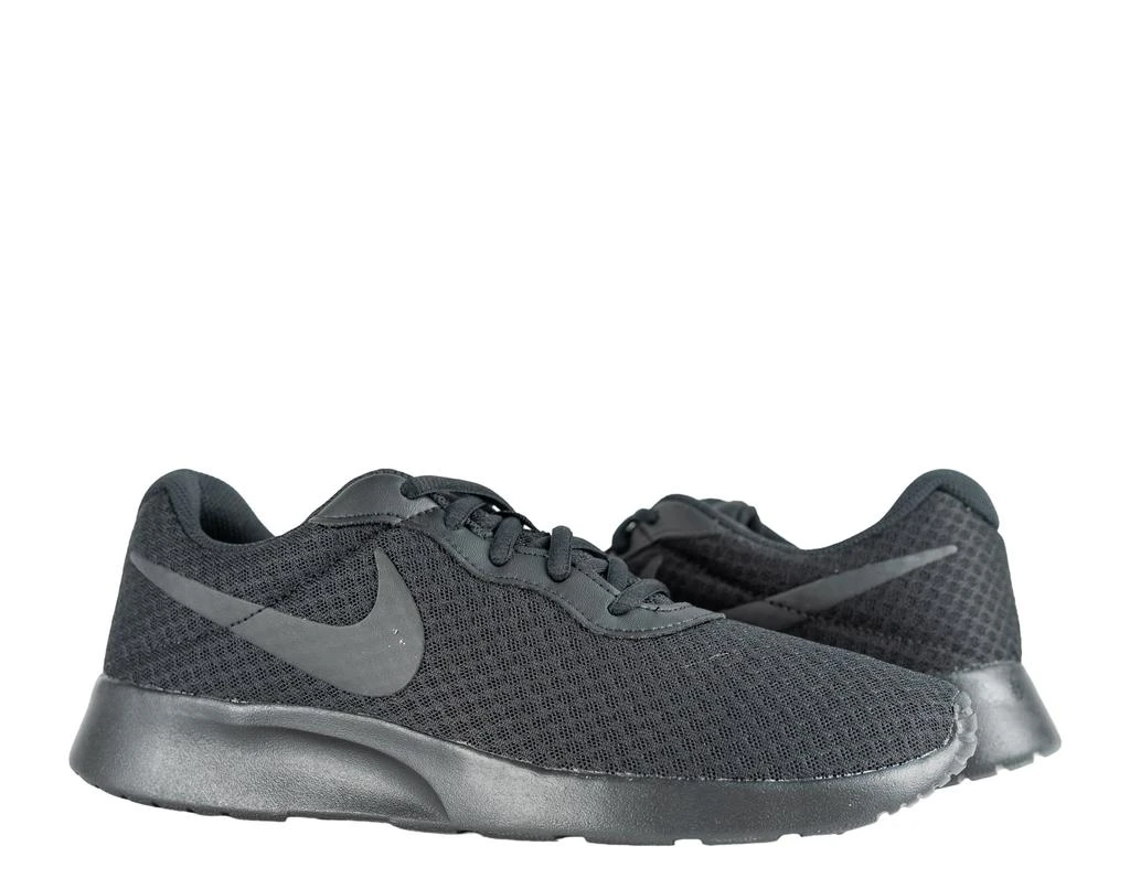 NIKE Tanjun Men's Shoes DJ6258-001 Black Black Barely Volt 1