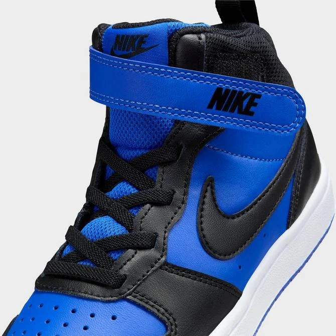 NIKE Little Kids' Nike Court Borough Mid 2 Casual Shoes 3