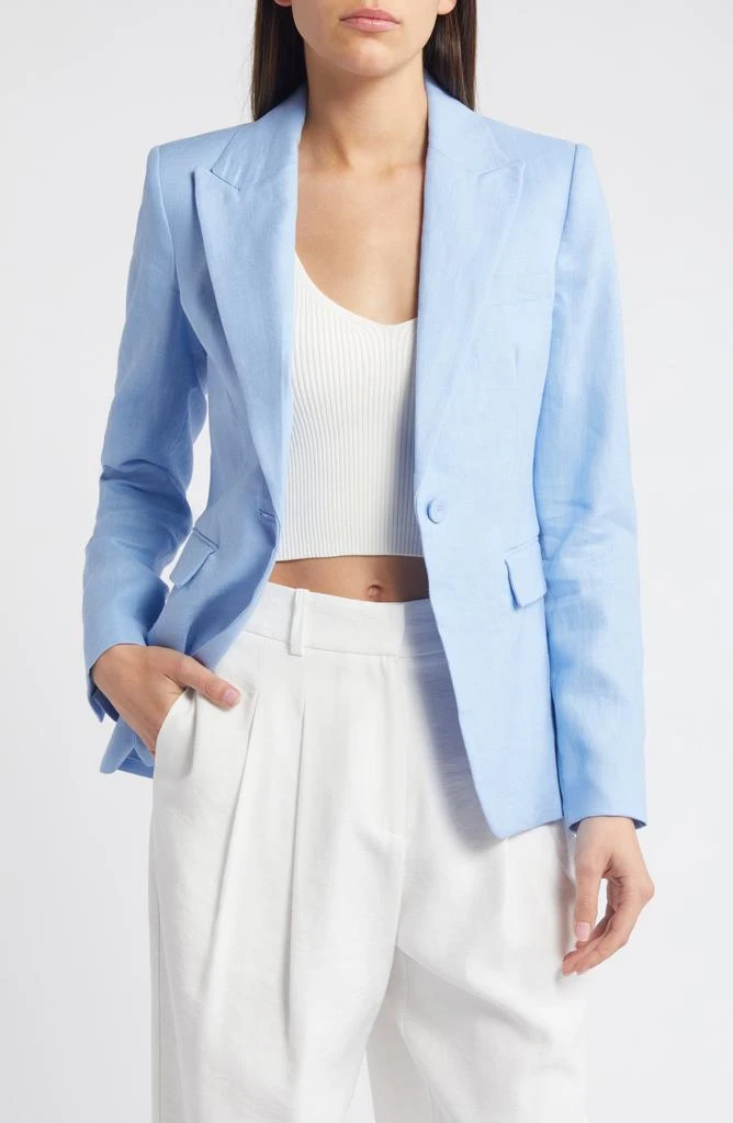 Mango Linen Blazer 1