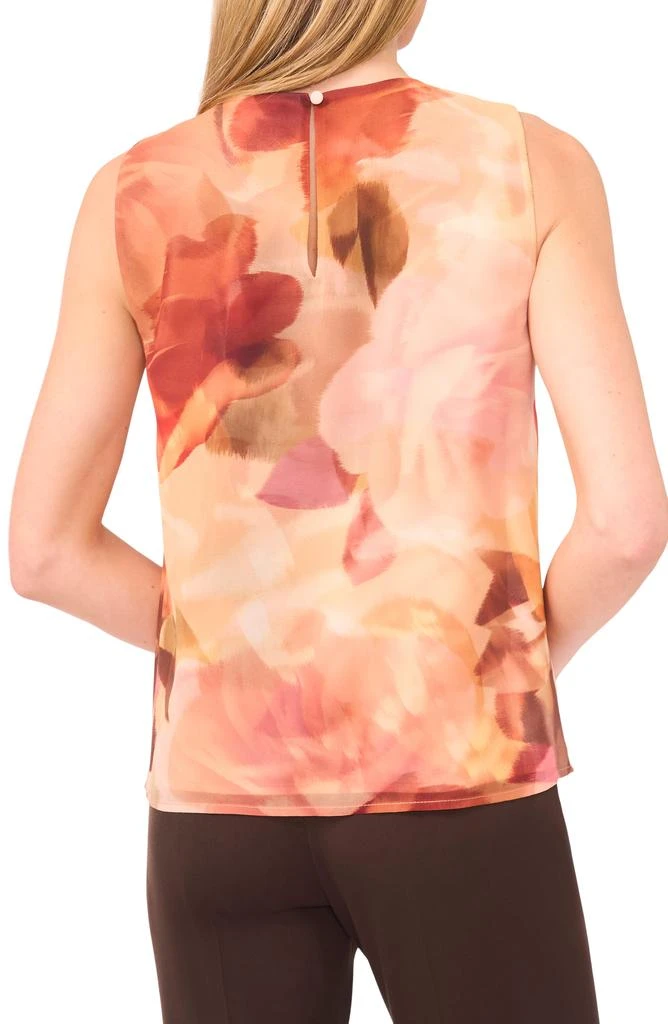 Halogen Romantic Roses Chiffon Shell 2