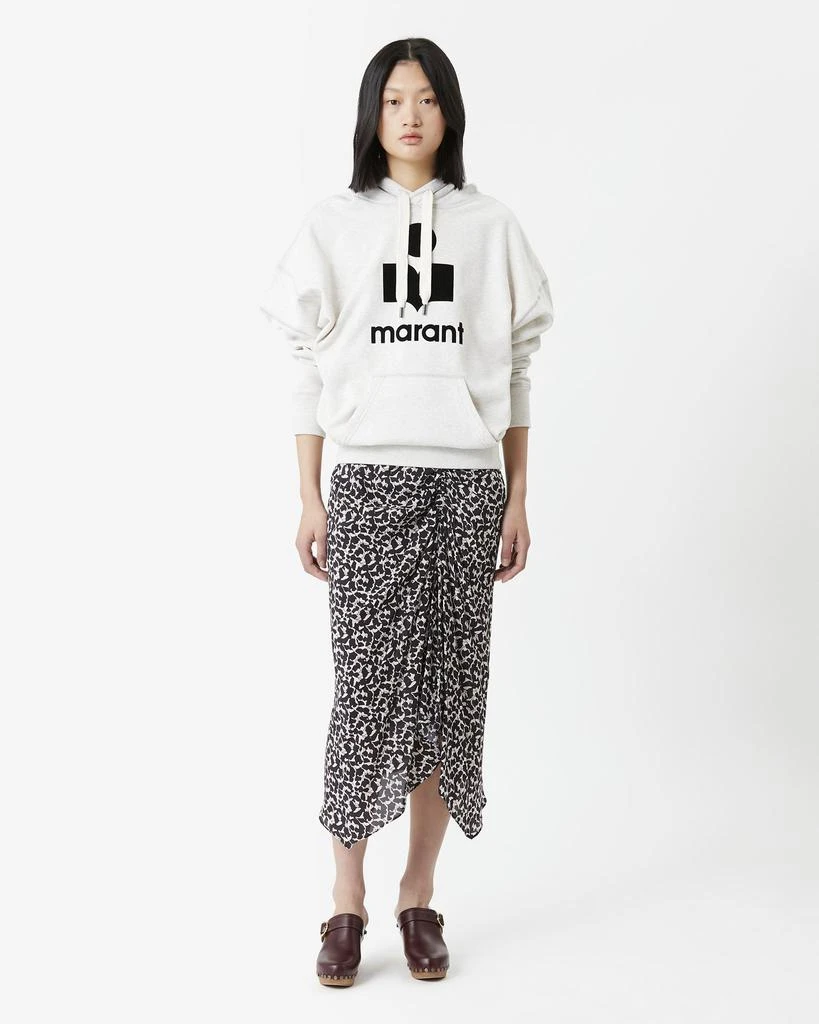 MARANT ÉTOILE MARANT ÉTOILE, MANSEL OVERSIZED HOODIE SWEATSHIRT - Women - White - 32 1