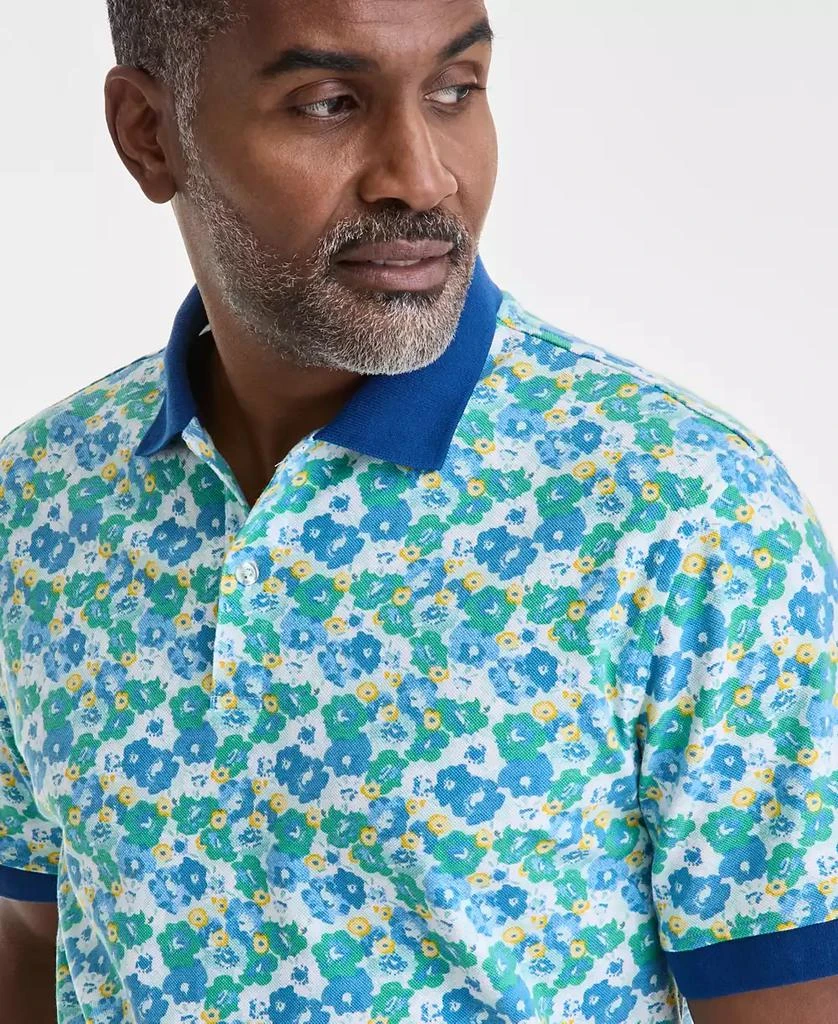 Club Room Men's Hale Flower Pique Polo Shirt, Exclusively at Macy's 3