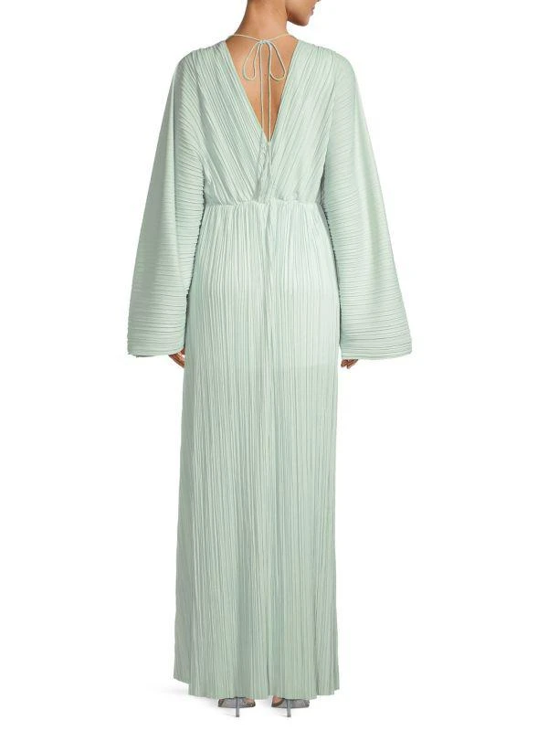 Significant Other Akila Plissé Cut-Out Maxi Dress 2