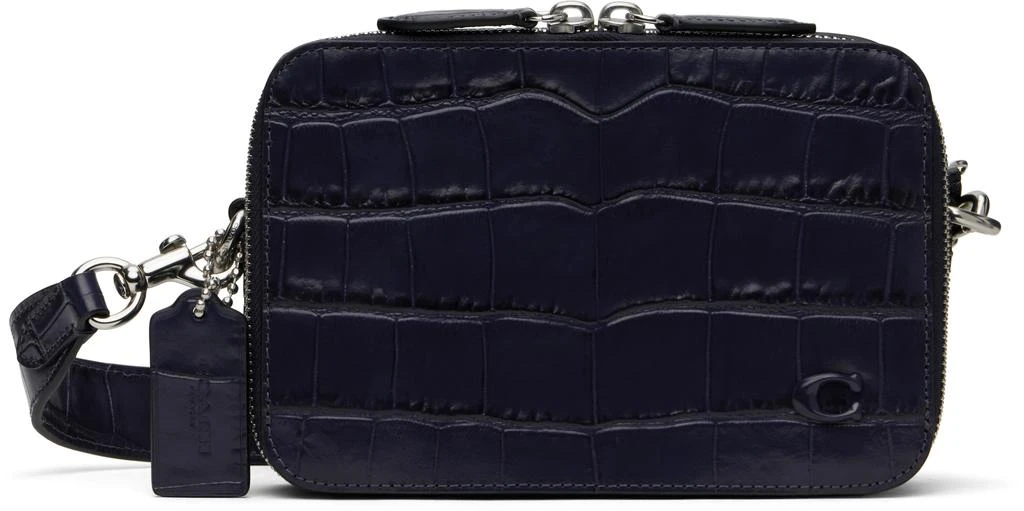Coach Navy Charter Crossbody 19 Bag 1
