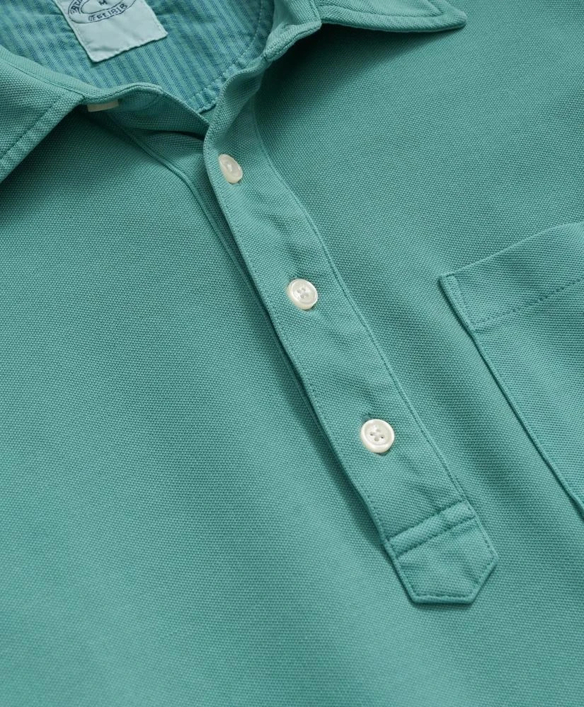 Brooks Brothers The Vintage Short-Sleeve Garment Dyed Polo Shirt 2