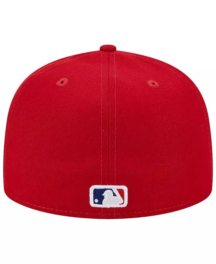 New Era Men's Red Philadelphia Phillies 1980 World Series Team Color 59FIFTY Fitted Hat 5