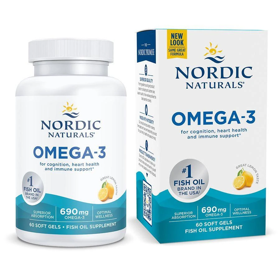 Nordic Naturals Omega-3 Lemon 3