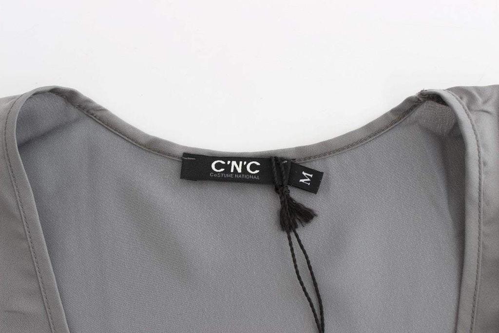 Costume National COSTUME NATIONAL C’N’C   V-Neck Long T-Shirt