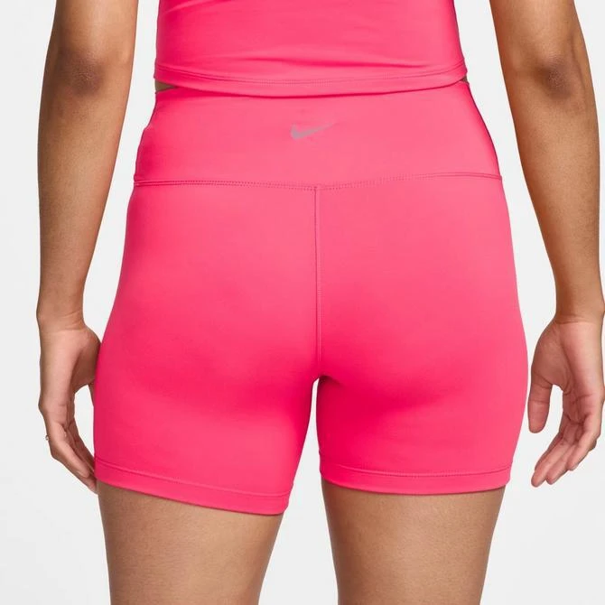 NIKE Women's Nike One High-Waisted 5" Biker Shorts 4