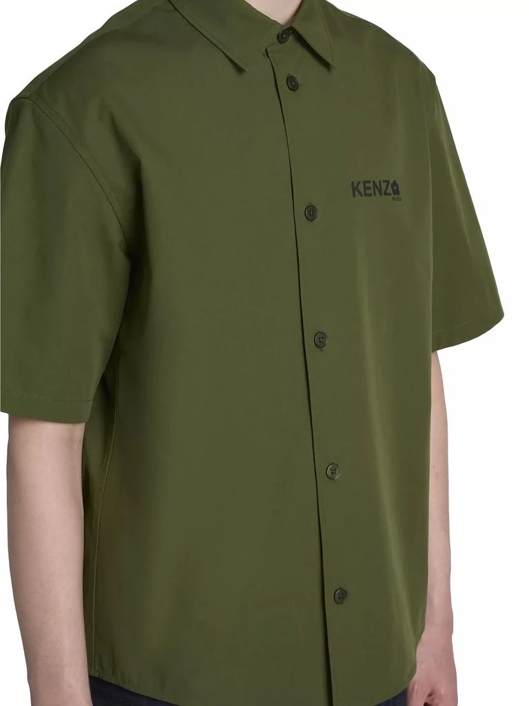 Kenzo Boke Cotton Short-Sleeve Shirt 6