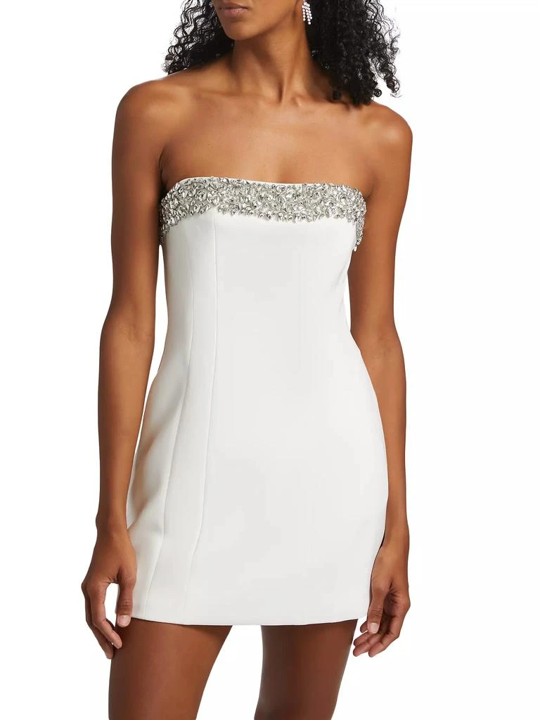 A.L.C. Elsie Embellished Strapless Minidress 3