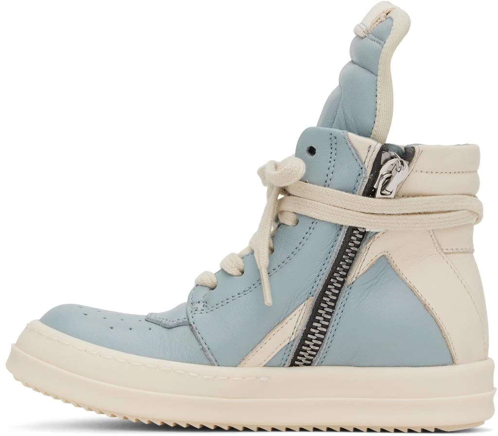 Rick Owens Kids Blue Porterville Geobaskets Sneakers 3