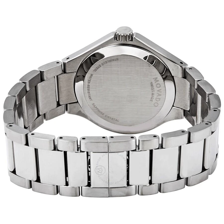 Movado Defio Black Dial Stainless Steel Men's Watch 0607310 3