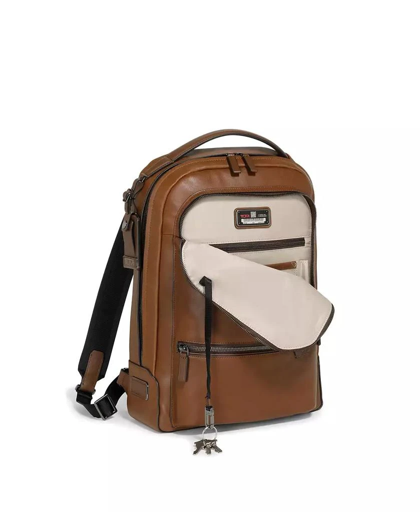 Tumi Men's Harrison Bradner Leather Backpack 4